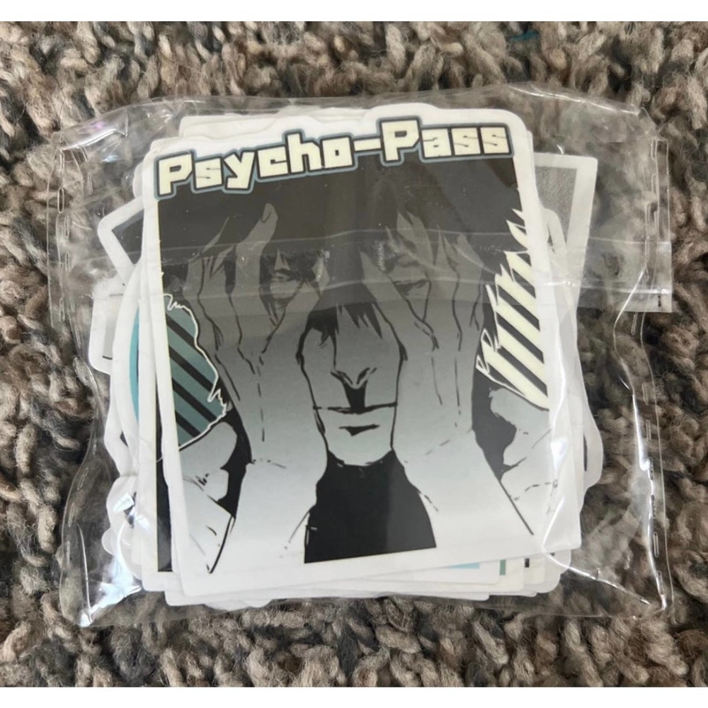 Psycho Pass Anime 50 Piece Sticker Set